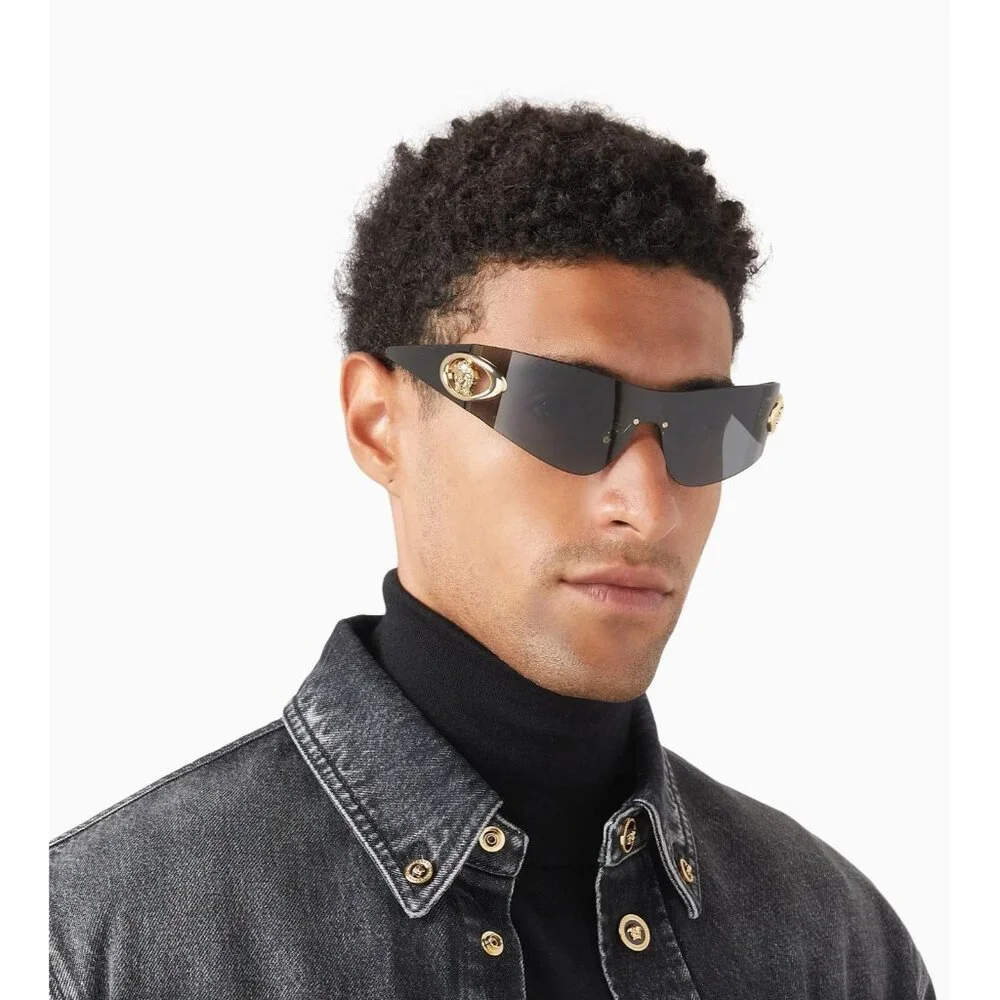 NEW VERSACE SUNGLASSES UNISEX VE2280 1002/87 EYEWEAR VERSACE VE2280 100287